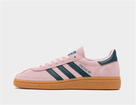 adidas schoenen blauw met roze